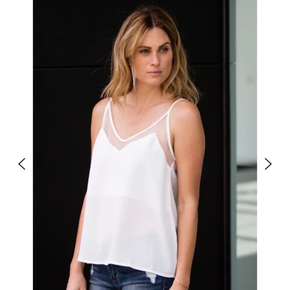 Mesh Inset Camisole